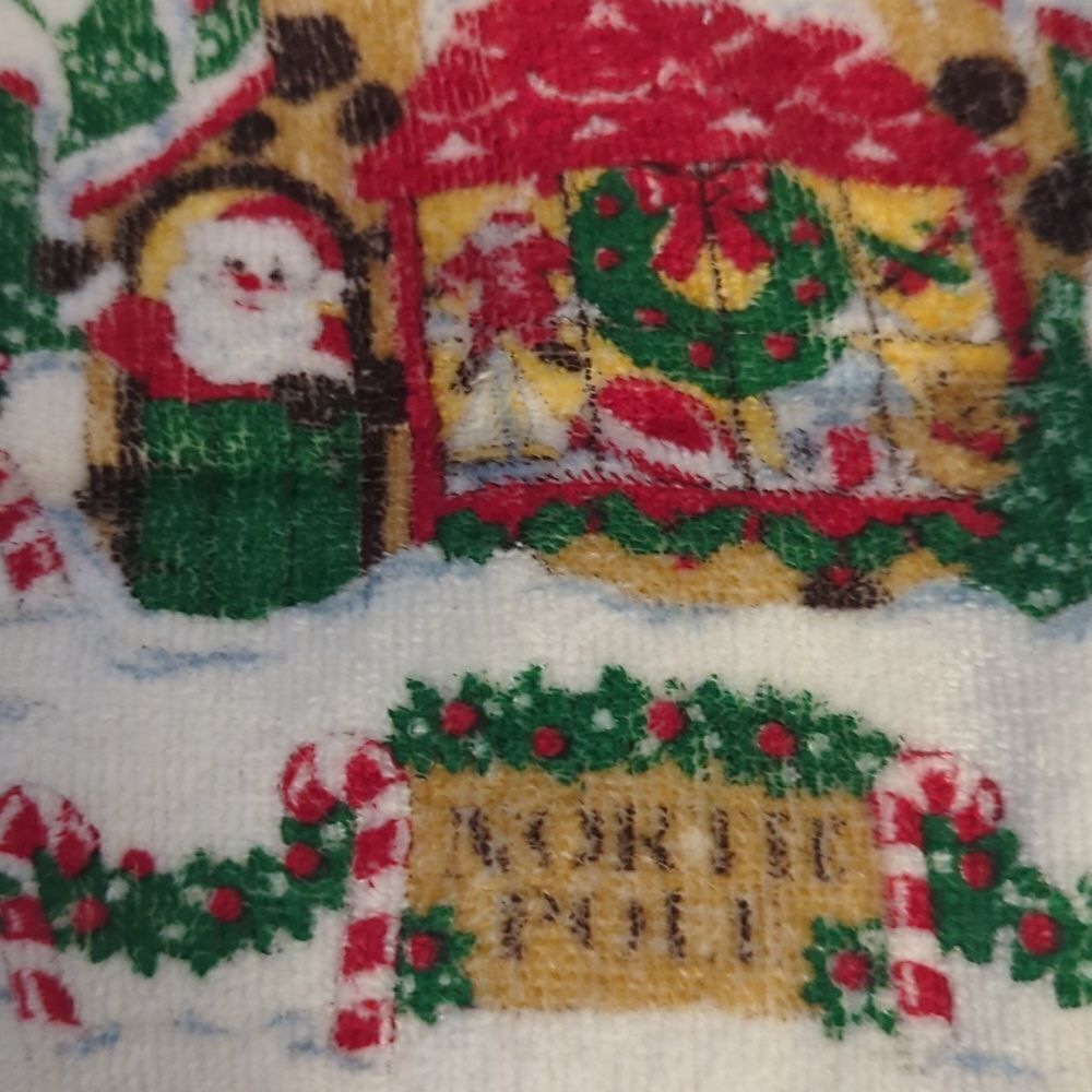 Vintage Christmas holiday towels‎ - Picture 7 of 13